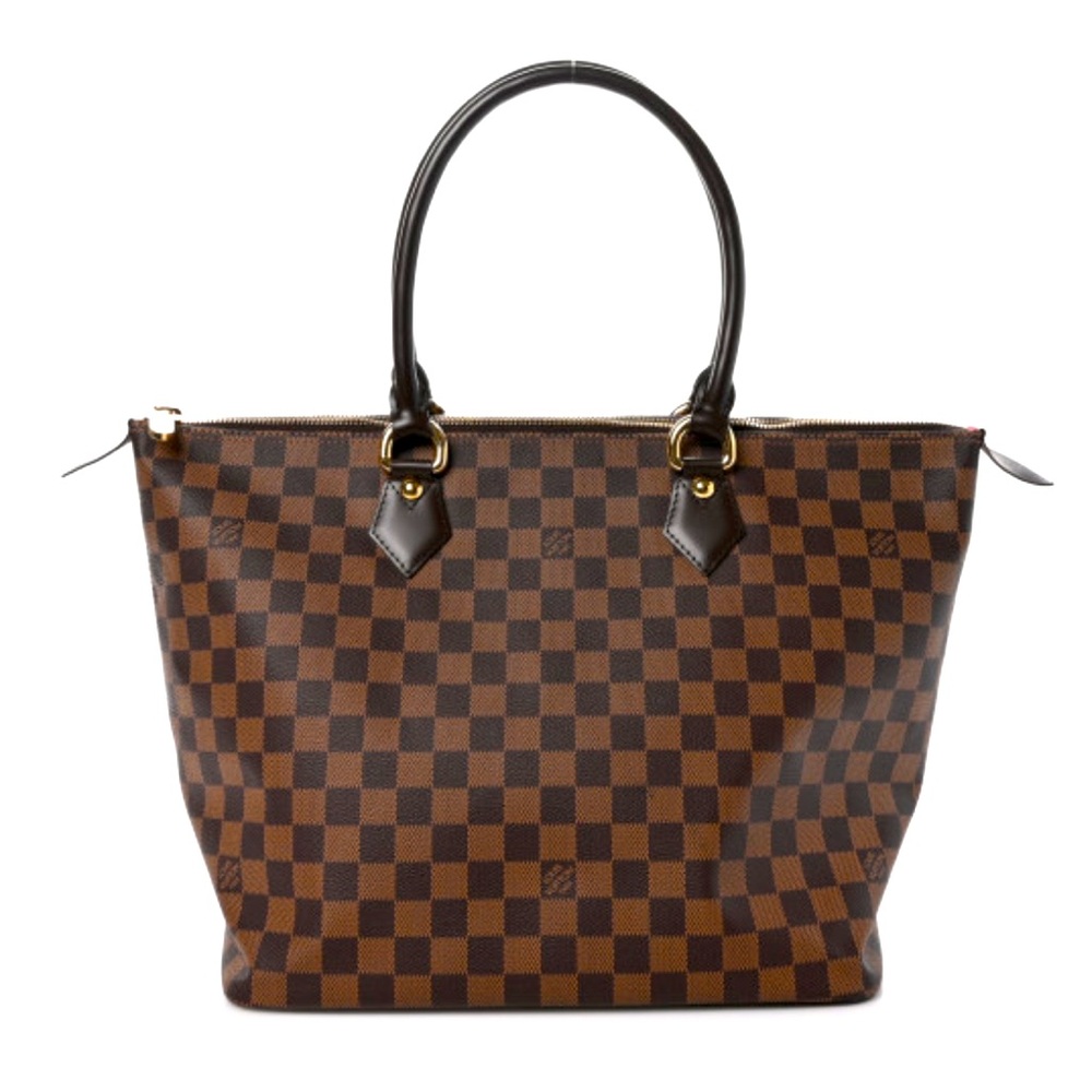LOUIS VUITTON 
Damier Ebene Saleya MM